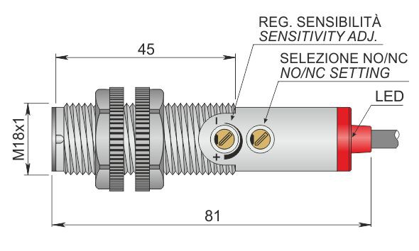 Aeco FT18ELCBRNPN FT18ELCBRNPN NO+NC RICEVITORE