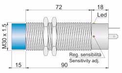 Aeco SC30MAE25NONCK SC30MAE25NO+NC K SENSORE CAPAC