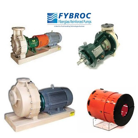 Fybroc RWA Series  Air Cooled Hot Water Pump