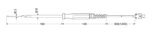 Greisinger GAF200 Asphalt Probe