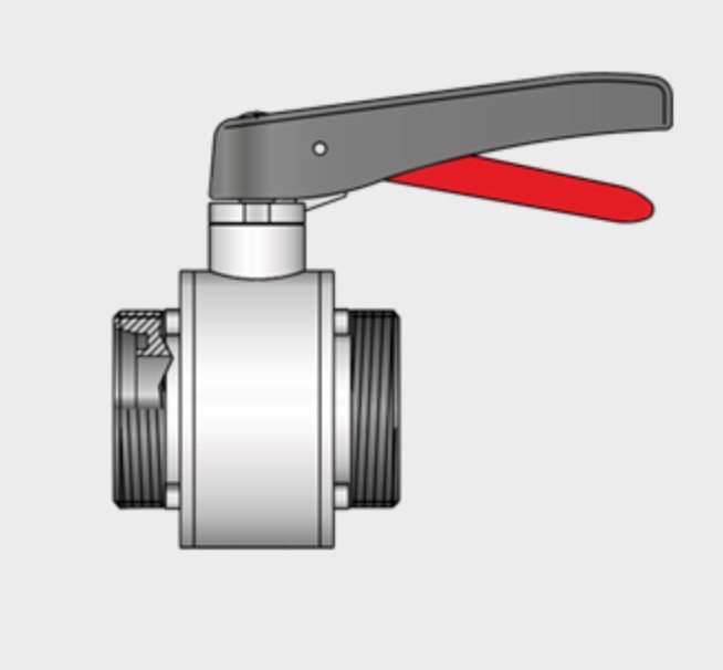 Kieselmann 4021 G-G   Straight-way Ball Valve