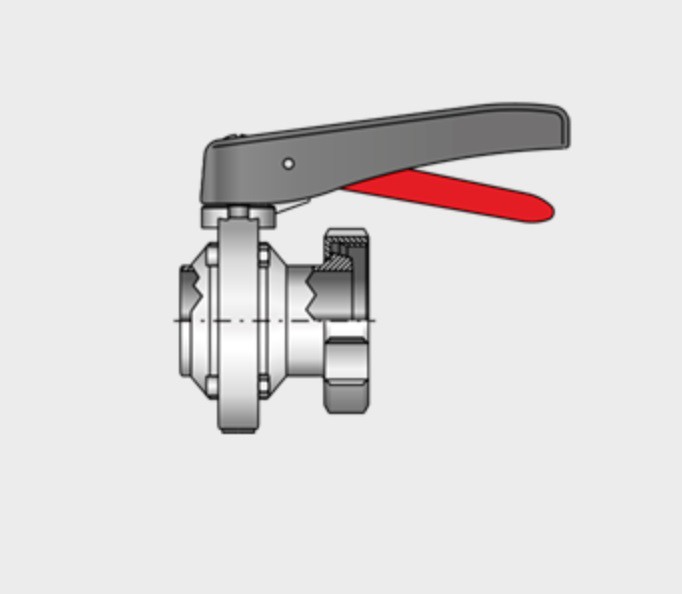 Kieselmann 4305 K/M-S Butterfly Valve