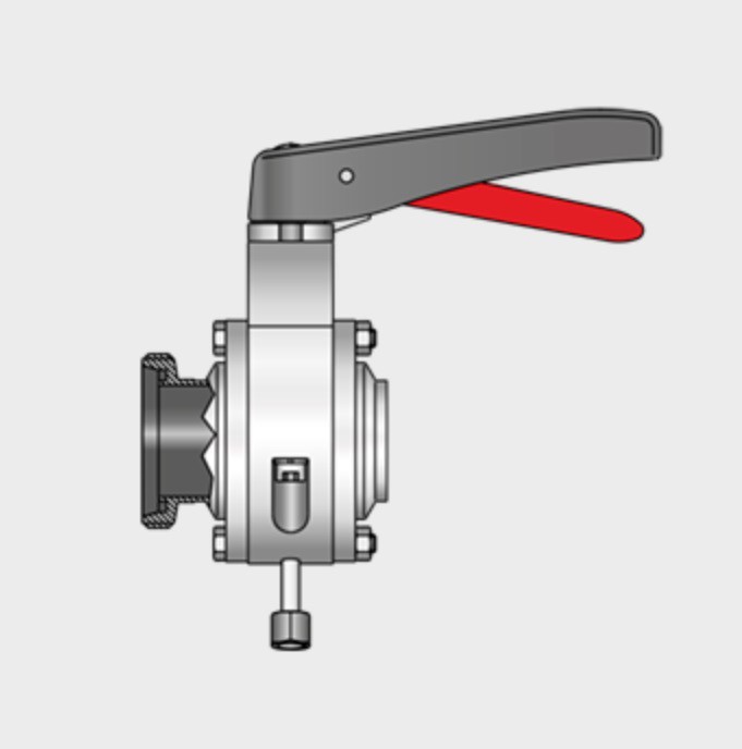 Kieselmann 4368 G-S Leakage Butterfly Valve