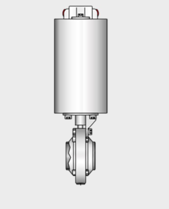 Kieselmann 4401 S-S Butterfly Valve